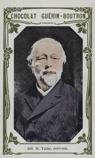 H Taine, ecrivain (barevná fotografie) od French School