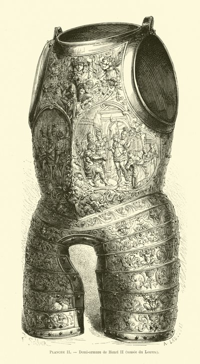 Polozbroj francouzského Jindřicha II od French School