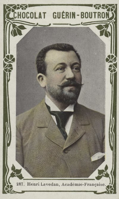Henri Lavedan, Academie-Francaise (barevné foto) od French School