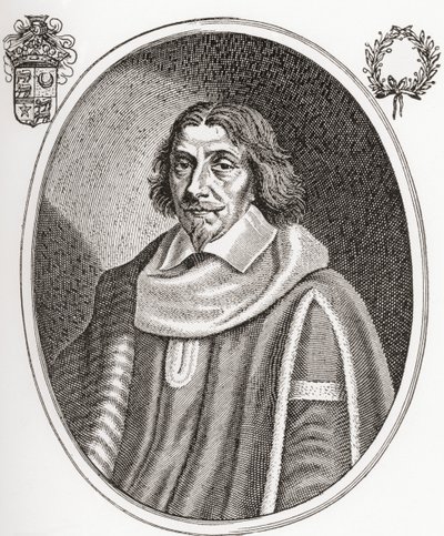 Henri de Mesmes, lord z Roissy, markýz z Mongneville a Everly, 1575-1650. Francouzský soudce a starosta Paříže. Z Les Heures Libres vydané v roce 1908. od French School