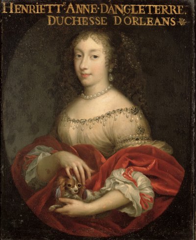 Henrietta Anne (1644-70) vévodkyně z Orleansu od French School