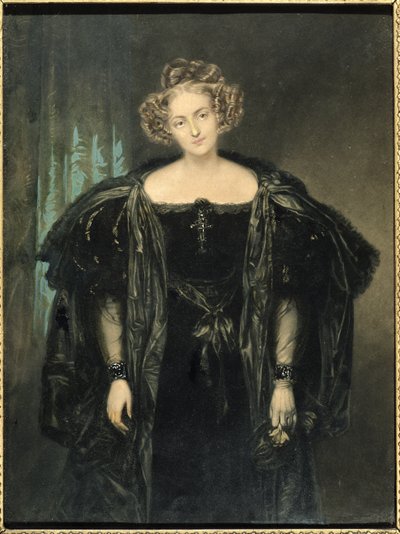 Henriette Sonntag (1803-54) v roli Donny Anny z opery Don Giovanni od Mozarta od French School