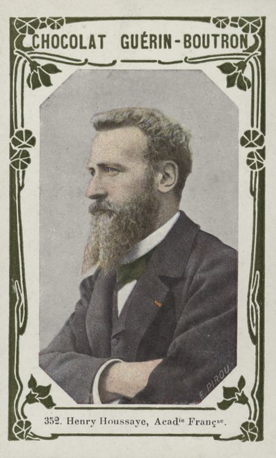 Henry Houssaye, Academie Francaise (barevné foto) od French School