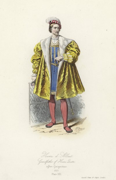 Jindřich II. Navarrský, dědeček francouzského Jindřicha IV od French School