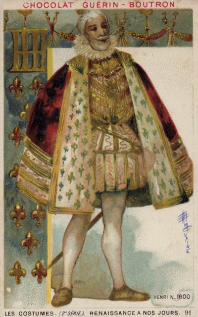 Jindřich IV Francouzský, 1600 od French School