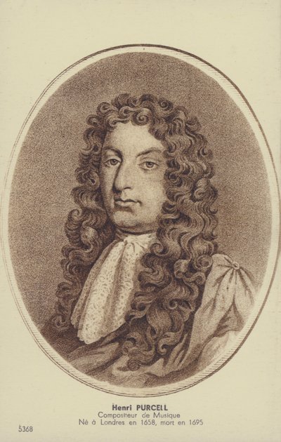 Henry Purcell (litho) od French School