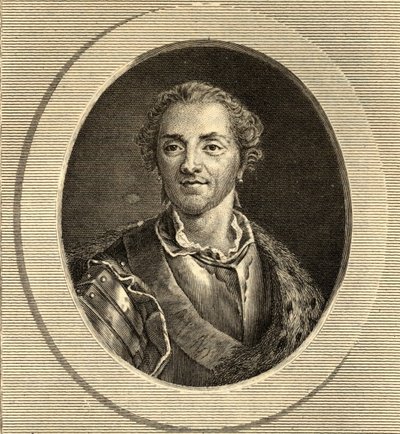 Hermann Maurice (1696-1750) hrabě ze Saska od French School