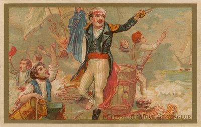Hrdinská obrana Vengeur od French School
