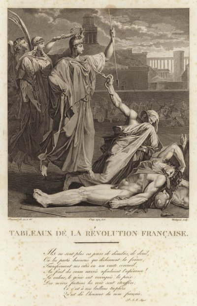 Historické obrazy francouzské revoluce od French School