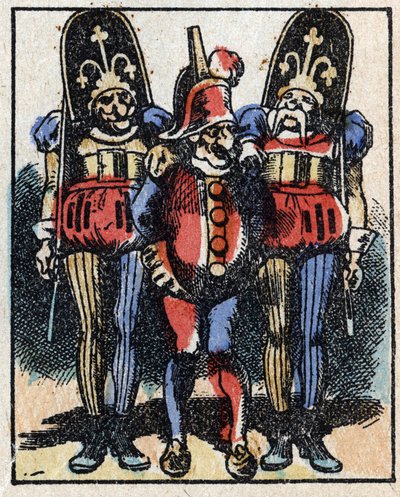 Historie Dr. Pulcinella (Polichinelle). Dřevoryt Imaging Pellerin - Epinal, sd. Konec 19. století. od French School
