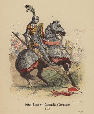 Ordnance Company Man-at-Arms od French School