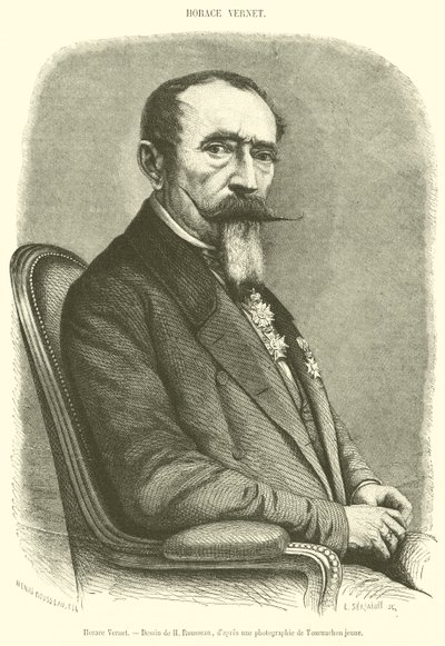 Horace Vernet (rytina) od French School