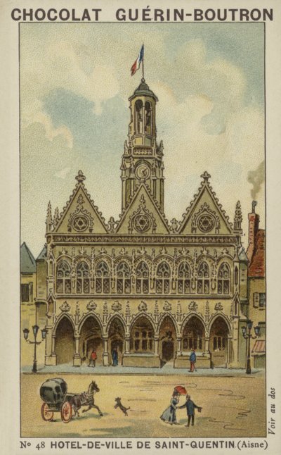 Radnice Saint-Quentin, Aisne od French School