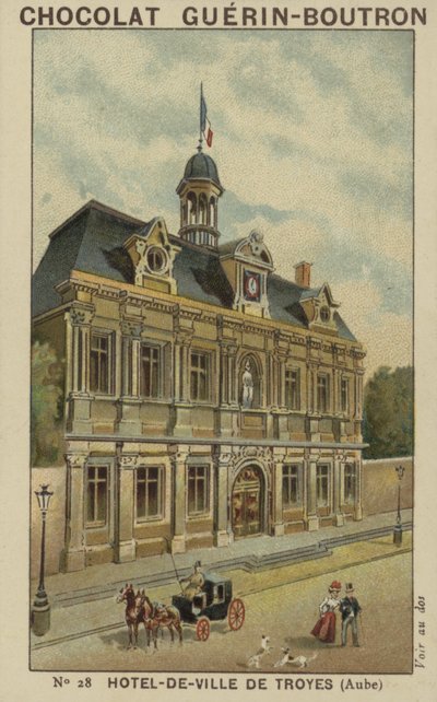 Radnice Troyes, Aube od French School