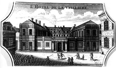 Hotel de la Vrilliere, Paříž od French School