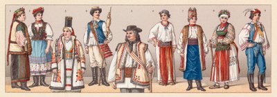 Kostýmy Maďarska a Chorvatska od French School