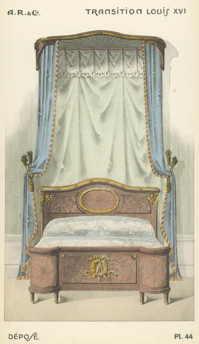 Ilustrace z produktového katalogu interiérového designu od A R & Cie, Francie od French School