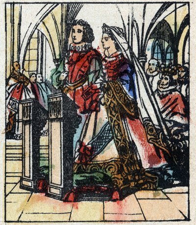 Ilustrace pohádky Charlese Perraulta „Popelka aneb Skleněný střevíček“. Dřevoryt Imaging Pellerin - Epinal, sd. Konec 19. století. od French School