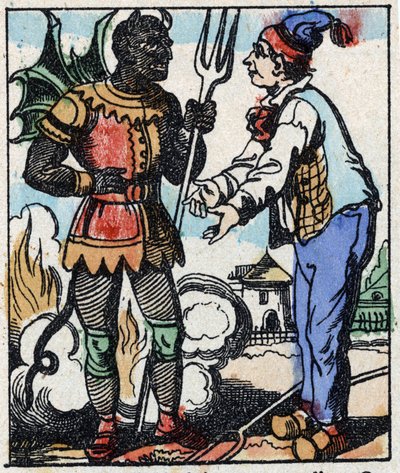 Ilustrace pohádky „“ The Devil