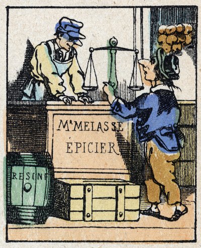 Ilustrace příběhu „“ Veridique Historie Jeannot Serinet „“ Dřevoryt Imagery Pellerin - Epinal, sd. Konec 19. století. od French School