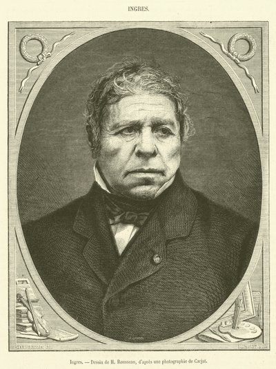 Ingres (rytina) od French School
