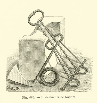 Nástroje mučení od French School
