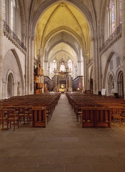 Vnitřní pohled na Cathedrale d