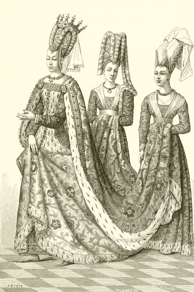 Isabeau de Baviere od French School