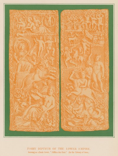 Diptych ze slonoviny Dolní Říše od French School