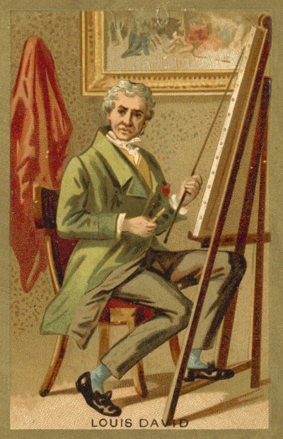 Jacques-Louis David , francouzský umělec od French School