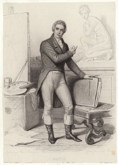 Jacques-Louis David , francouzský malíř od French School