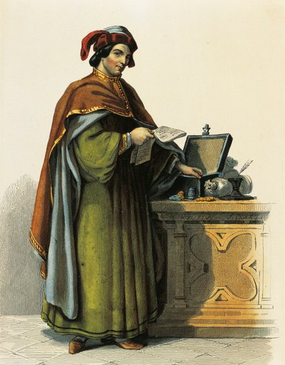 Jacques Coeur (asi 1395-1456), francouzský obchodník od French School