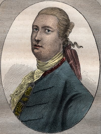 James Bruce, skotský cestovatel a autor cestopisů (1730-1794) - James Bruce skotský diplomat, průzkumník a geograf (1730-1794) - ilustrace převzata z „The Great Mariners of the 18th century““ od French School