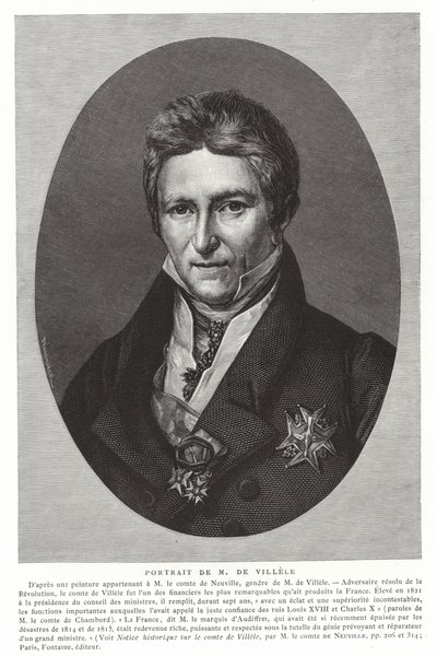 Jean-Baptiste de Villele, francouzský státník od French School