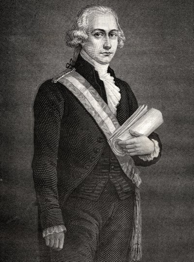 Jean-Nicolas Pache, z „Histoire de la Revolution Francaise“ od Louise Blanca (1811-82) od French School