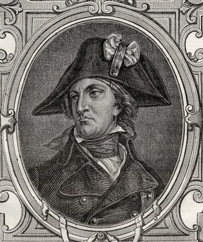 Jean-Nicolas Stofflet z „Histoire de la Revolution Francaise“ od Louise Blanca (1811-82) od French School