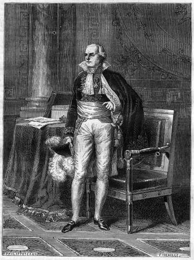 Jean Baptiste (Jean-Baptiste) de Nompere de Champagny (1756-1834) vévoda z Cadoru - Jean-Baptiste de Nompere de Champagny (1756-1834), vévoda z Cadore, francouzský politik - v „Histoire de l