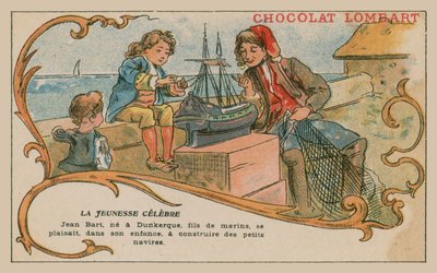 Jean Bart, námořní velitel a lupič z konce 17. století, jako chlapec od French School