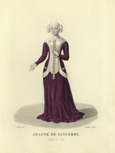 Johanka ze Sancerre od French School