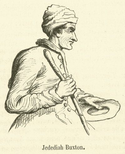 Jedediah Buxton (rytina) od French School