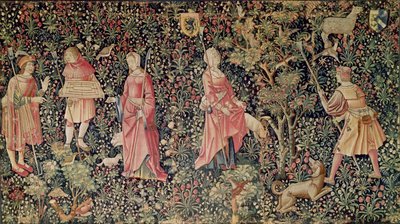 Hra na sbírání chmelu a ovoce, Loire Workshop, 1510 od French School
