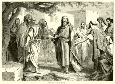 Práce v prosperitě (rytí) od French School