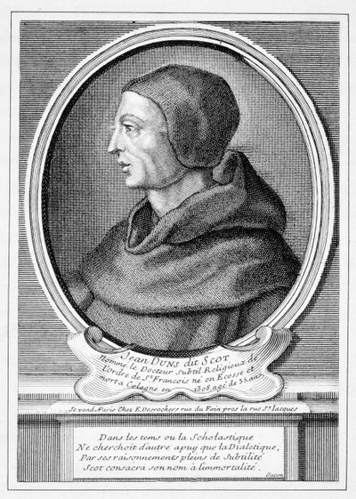 John Duns Scotus (asi 1266-1308) od French School