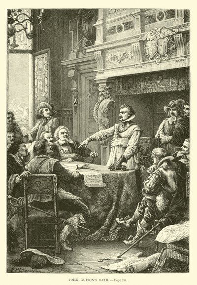 John Guitons přísaha od French School