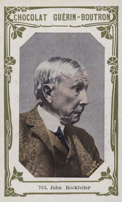 John Rockefeller (barevná fotografie) od French School