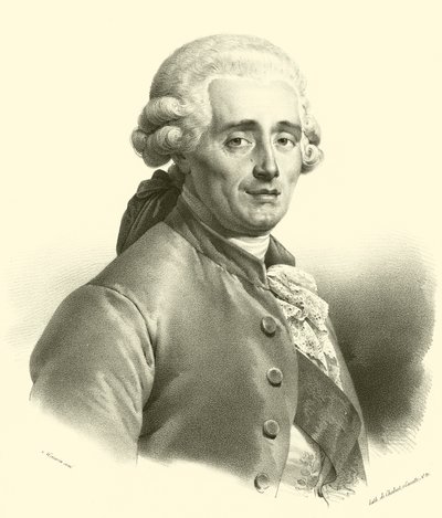 Joseph-Marie Vien, portrét (rytina) od French School