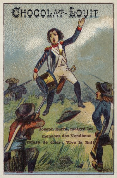 Joseph Bara, francouzský revoluční dětský voják od French School