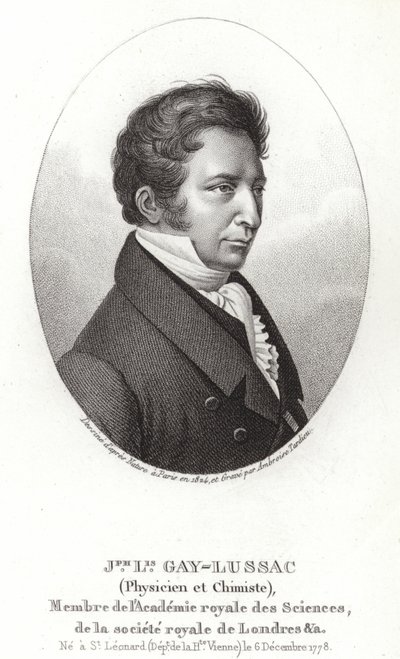 Joseph Louis Gay-Lussac od French School