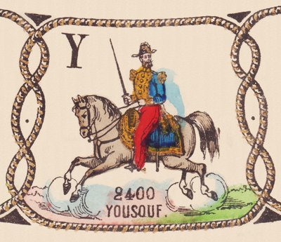 Joseph Vantini (1808-1866), francouzský generál Yousouf, kolem roku 1860 (tisk) od French School