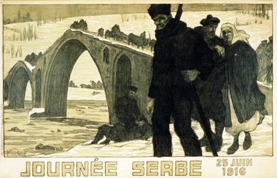 Srbský den. 25. června 1916. od French School